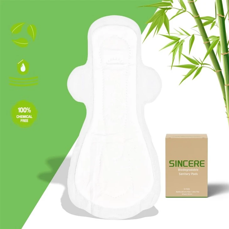 Compostable Women Sanitary Napkins